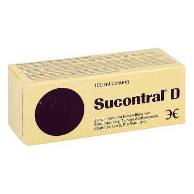 Sucontral D Diabetiker Lösung 100 ml od Harras Pharma Curarina Arzneimit PZN 03757755