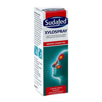 Sudafed XyloSpray aerozol do nosa 10 ml od MCNEIL MANUFACTURING PZN 08300265