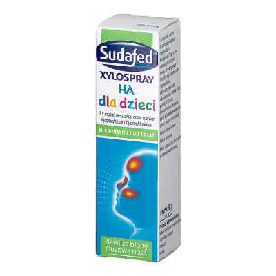 Sudafed XyloSpray HA dla dzieci aerozol do nosa 10 ml od URSAPHARM ARZNEMITTEL GMBH PZN 08300679