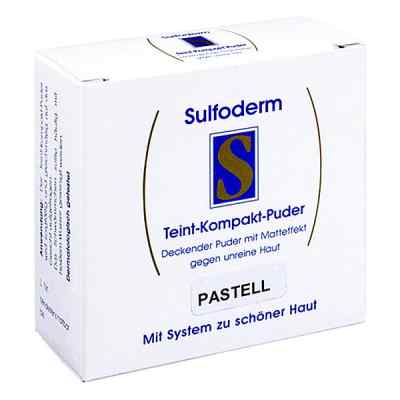 Sulfoderm S Teint Kompakt puder pastelowy 10 g od ECOS Vertriebs GmbH PZN 06052825