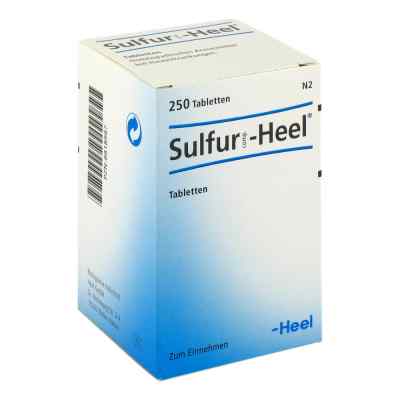 Sulfur Comp. Heel tabletki 250 szt. od Biologische Heilmittel Heel GmbH PZN 08818987