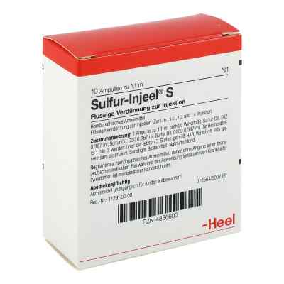 Sulfur Injeel S ampułki 10 szt. od Biologische Heilmittel Heel GmbH PZN 04836600