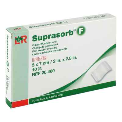 Suprasorb F Folien Wundverb.5x7cm 20460 10 szt. od Lohmann & Rauscher GmbH & Co.KG PZN 00432998