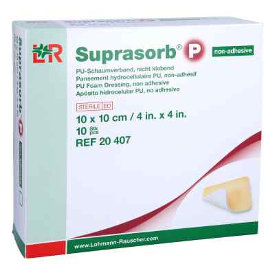 Suprasorb P Pu-schaumv.10x10 cm nicht klebend