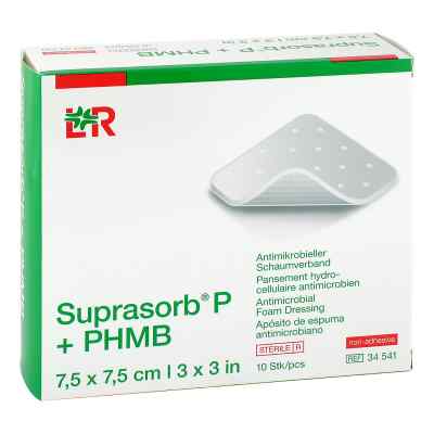 Suprasorb P+phmb Schaumverband 7,5x7,5 cm