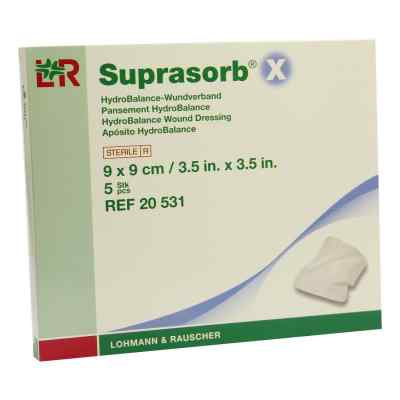 Suprasorb X Hydrobalance Wundverb.9x9cm