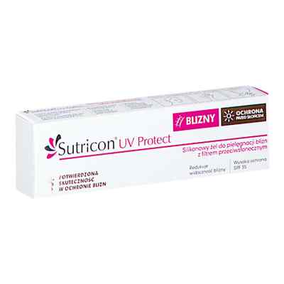 Sutricon UV Protect SPF 35 silikonowy żel do pielęgnacji blizn
