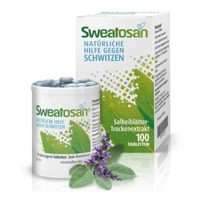 Sweatosan ueberzogene tabletki 100 szt. od Heilpflanzenwohl GmbH PZN 02679711