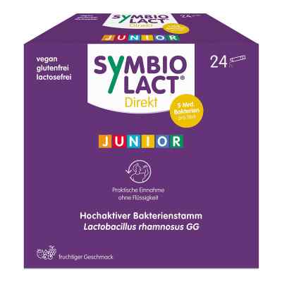 Symbiolact Direkt Junior Pulver Sticks 24X1 g od Klinge Pharma GmbH PZN 19714222