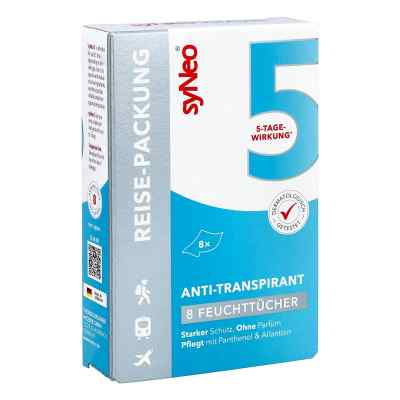 Syneo 5 Antitranspirant Reise-packung chusteczki 8X2.5 M od Drschka Trading PZN 13657664