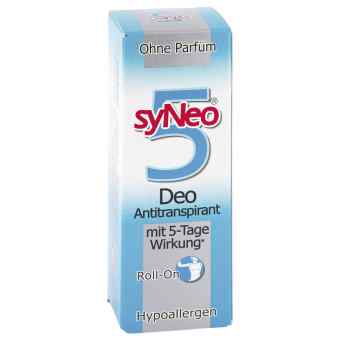syNeo 5 Deo Roll on Antyperspirant przeciw nadmiernej potliwości 50 ml od Drschka Trading PZN 01284643