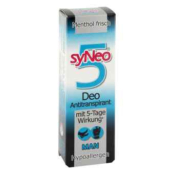 Syneo 5 Man antyperspirant w aerozolu 30 ml od THOMAS BRUNNER HYGIENE GmbH PZN 01035118