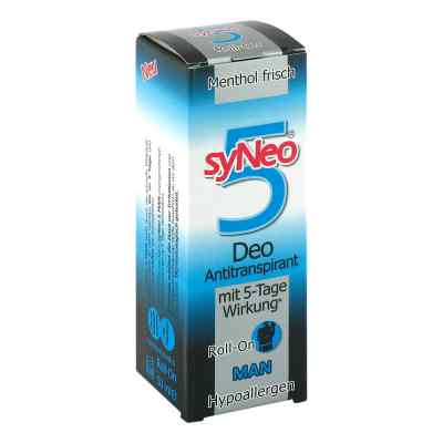 Syneo 5 Man Roll on Deo Antyperspirant 50 ml od THOMAS BRUNNER HYGIENE GmbH PZN 09100826