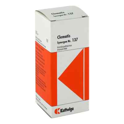 Synergon 137 Clematis Tropfen 50 ml od Kattwiga Arzneimittel GmbH PZN 01856335