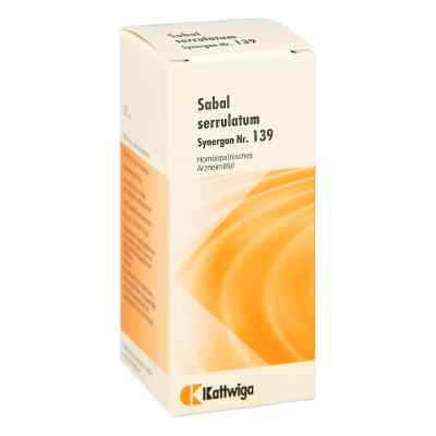 Synergon 139 Sabal serr. Tropfen 50 ml od Kattwiga Arzneimittel GmbH PZN 01856358