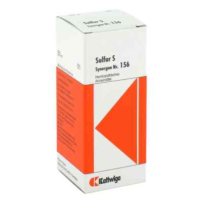 Synergon 156 Sulfur S Tropfen 50 ml od Kattwiga Arzneimittel GmbH PZN 00619099