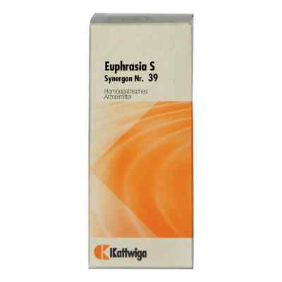 Synergon 39 Euphrasia S Tropfen 50 ml od Kattwiga Arzneimittel GmbH PZN 06881384