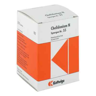 Synergon 55 Chelidonium N Tabl. 200 szt. od Kattwiga Arzneimittel GmbH PZN 04905436