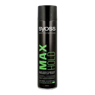 Syoss Haarspray Max Hold Haltegrad 5 mega stark 400 ml od Schwarzkopf & Henkel GmbH PZN 12746093