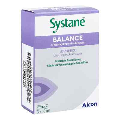 Systane Balance krople do oczu 3X10 ml od Alcon Deutschland GmbH PZN 07607544