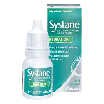 Systane Hydration Benetzungstropfen für die Augen 10 ml od Alcon Pharma GmbH PZN 11088185