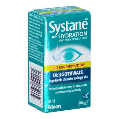 Systane Hydration bez konserwantów krople do oczu 10 ml od  PZN 08304430