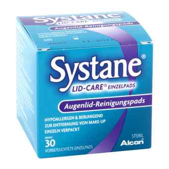 Systane Lid-care sterylne chusteczki  30 szt. od Alcon Pharma GmbH PZN 09759212
