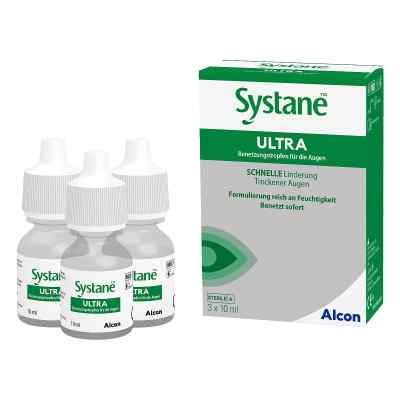 Systane Ultra nawilżające krople do oczu 3X10 ml od Alcon Deutschland GmbH PZN 01668585