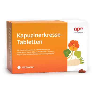 Tabletki z nasturcją firmy apodiscounter