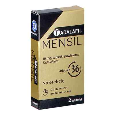 Tadalafil Mensil tabletki 2  od  PZN 08304097