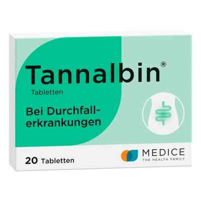 Tannalbin tabletki na biegunkę 20 szt. od MEDICE Arzneimittel Pütter GmbH&Co.KG PZN 01003940