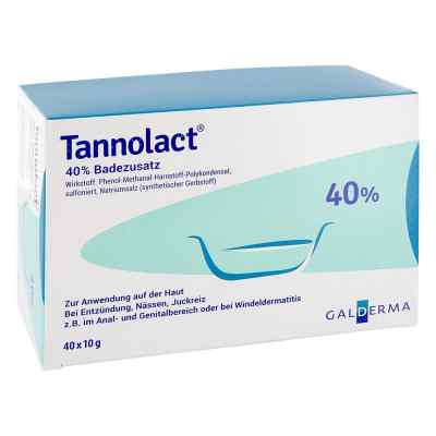 Tannolact Badezusatz 40X10 g od Galderma Laboratorium GmbH PZN 03669399