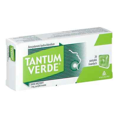 Tantum Verde smak miętowy 20  od AZIENDE CHIMICHE RIUNITE ANGELIN PZN 08301797