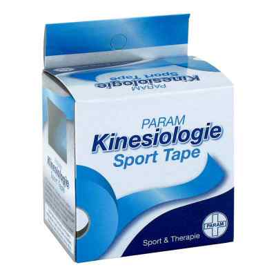 Taśma sportowa kinezjologiczna 5 cm x 5 m niebieska