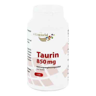 Taurin 850 mg Kapseln 130 szt. od Vita World GmbH PZN 13511274