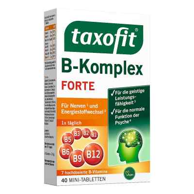 Taxofit B-Komplex tabletki 40 szt. od MCM KLOSTERFRAU Vertr. GmbH PZN 12642525