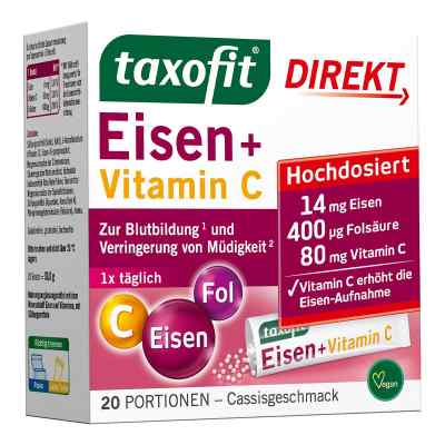 Taxofit Eisen+folsäure Direkt granulat 20 szt. od MCM KLOSTERFRAU Vertr. GmbH PZN 14136743