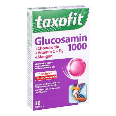 Taxofit Glucosamin 1000 Tabletten 30 szt. od MCM KLOSTERFRAU Vertr. GmbH PZN 04078312