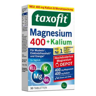 Taxofit Magnesium 400+kalium Depot Tabletten 30 szt. od MCM KLOSTERFRAU Vertr. GmbH PZN 18112952