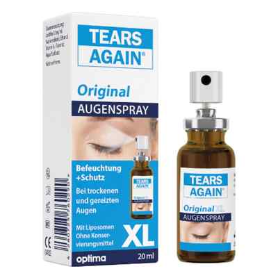 Tears Again spray do oczu z lipidami XL 20 ml od OPTIMA Pharmazeutische GmbH PZN 05105577