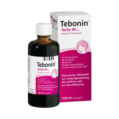 Tebonin forte 40 mg roztwór 100 ml od Dr.Willmar Schwabe GmbH & Co.KG PZN 06995981