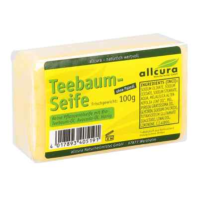Teebaum Seife 100 g od allcura Naturheilmittel GmbH PZN 07379959