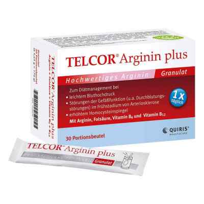 Telcor Arginin plus Btl. Granulat 30 szt. od Quiris Healthcare GmbH & Co. KG PZN 05520750