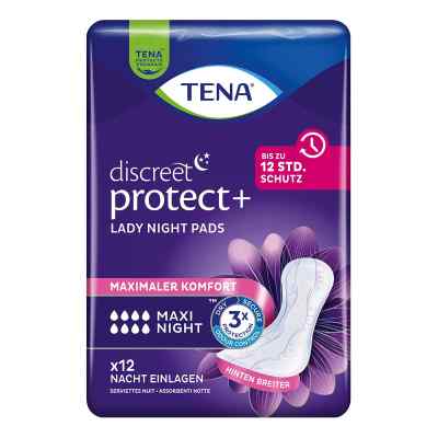 Tena Lady Discreet Einlagen maxi night 12 szt. od Essity Germany GmbH PZN 15246379