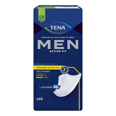 Tena Men Active Fit Level 2 Inkontinenz Einlagen 20 szt. od Essity Germany GmbH PZN 17981746