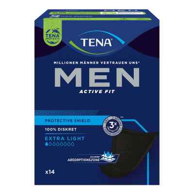 Tena Men Active Fit Level Inkontinenz Einlagen 14 szt. od Essity Germany GmbH PZN 17981692