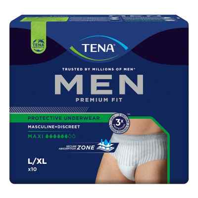 Tena Men Premium Fit Inkontinenz Pants Maxi L/xl 10 szt. od Essity Germany GmbH PZN 17981611