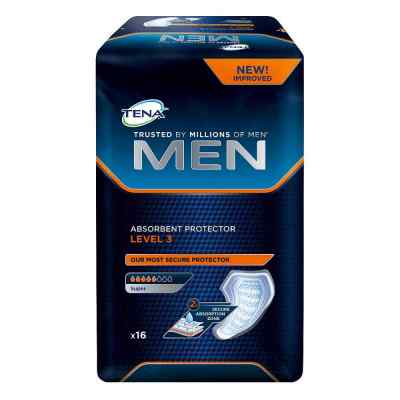 Tena Men Super (Level 3) chłonne wkładki dla mężczyzn 16 szt. od Essity Germany GmbH PZN 10004915