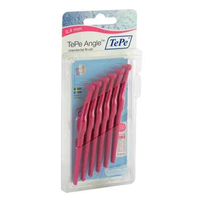 Tepe Angle Interdentalbuerste 0,4mm pink 6 szt. od TePe D-A-CH GmbH PZN 07708682