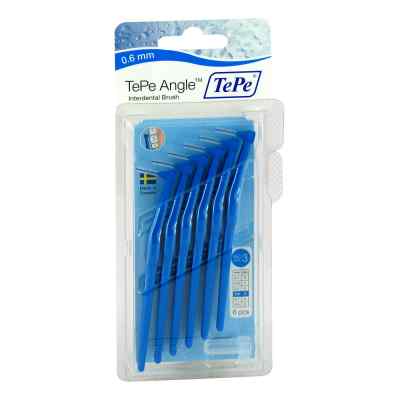 Tepe Angle Interdentalbuerste 0,6mm blau 6 szt. od TePe D-A-CH GmbH PZN 07708860